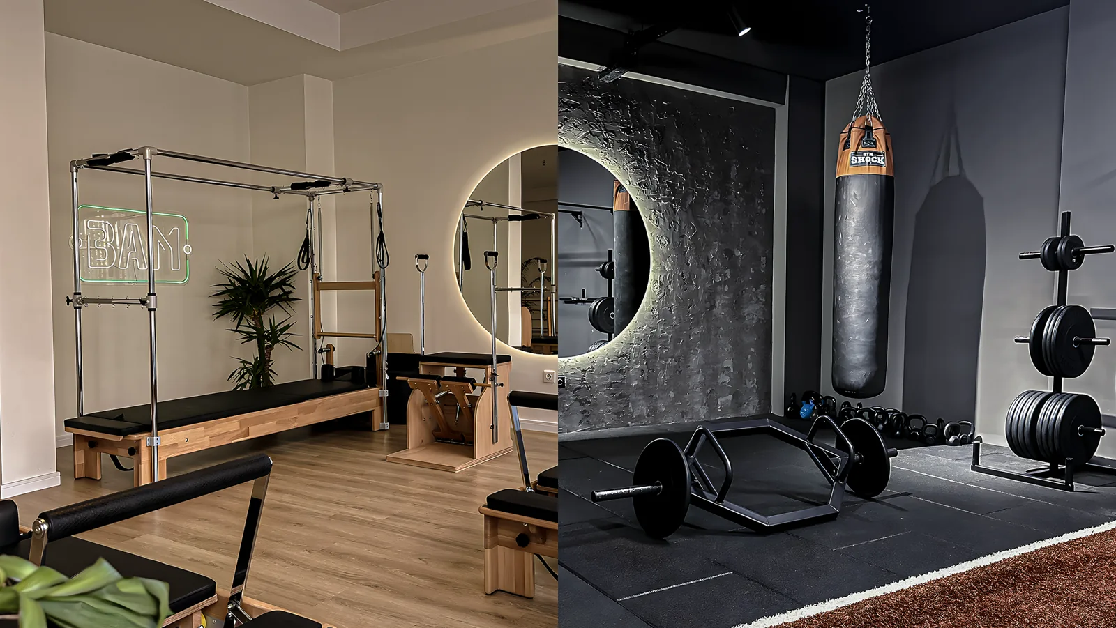 BAM Stüdyo pilates ve antrenman alanı