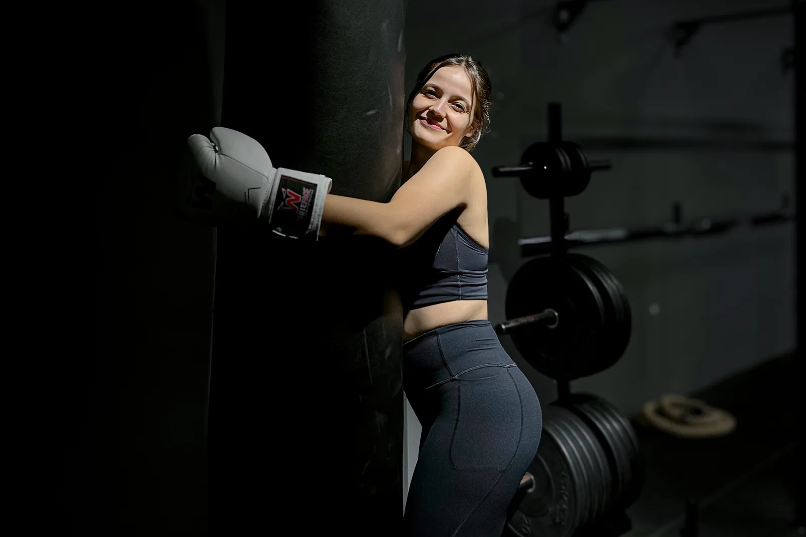 Kick Boks çalışmasından bir kare